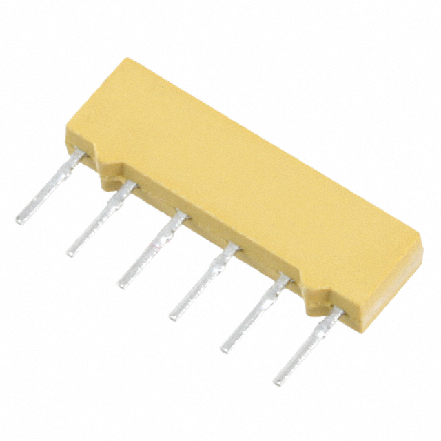 RES ARRAY 5 RES 4.7K OHM 6SIP