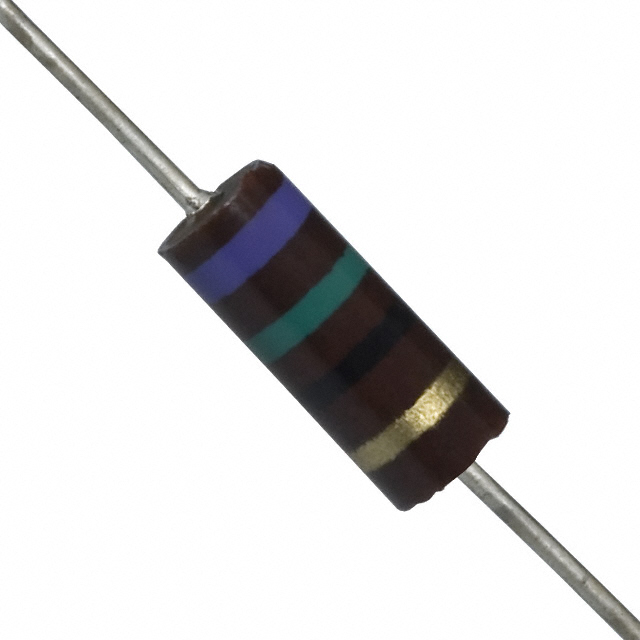 RES 75 OHM 5% 1/2W AXIAL