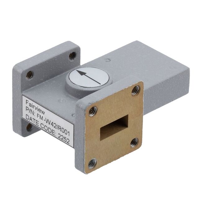 WG ISOLATOR WR-42 17.6-26.7 GHZ
