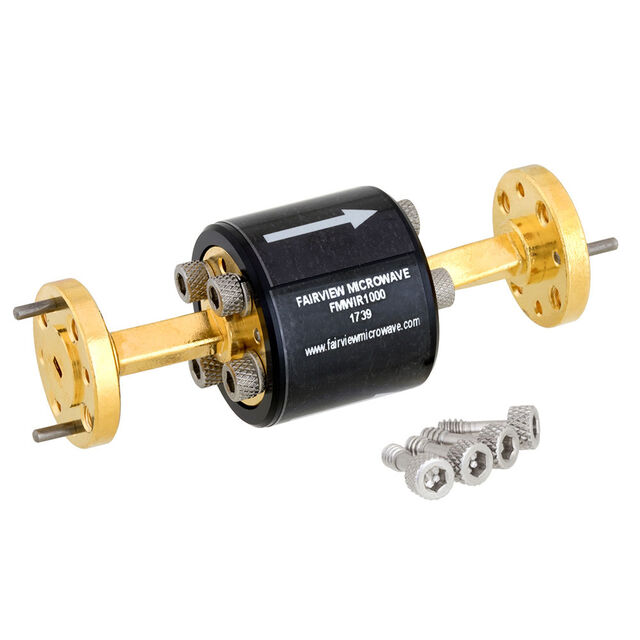WG ISOLATOR WR-10 75-110 GHZ 25
