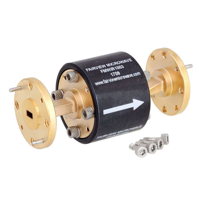 WG ISOLATOR WR-19 40-60 GHZ 25 D