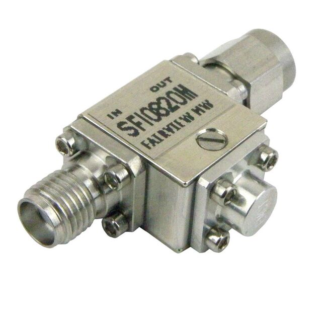 ISOLATOR SMA JACK 8GHZ-20GHZ 10