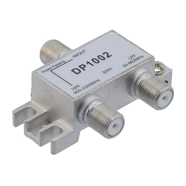 75 OHM DIPLEXER, 20 TO 862 MHZ L