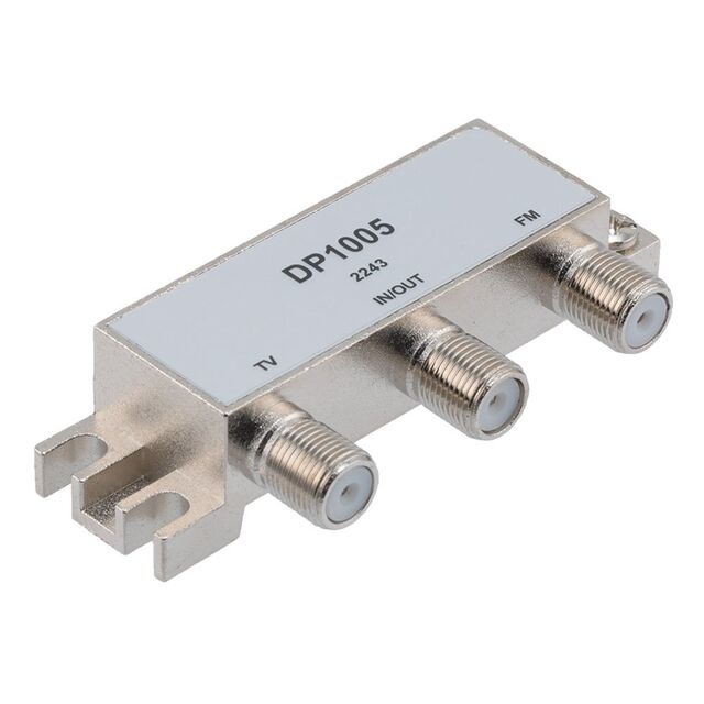 75 OHM DIPLEXER, 5 TO 68 MHZ  AN