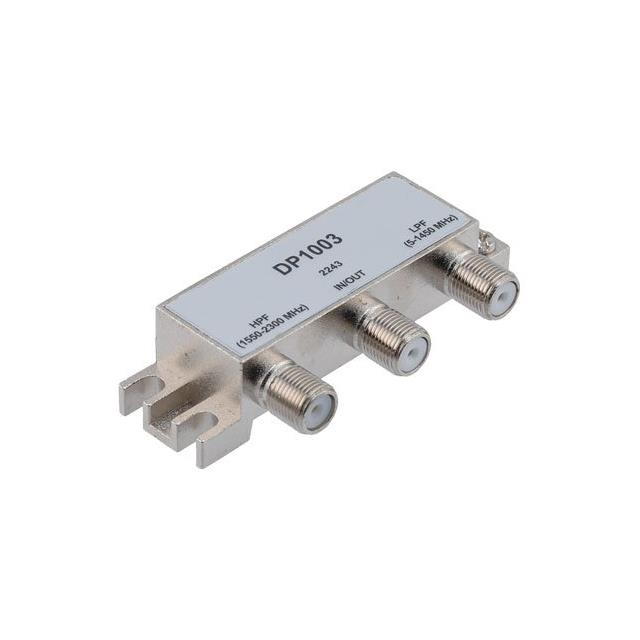 Diplexer 75 Ohm Type F Female, 5
