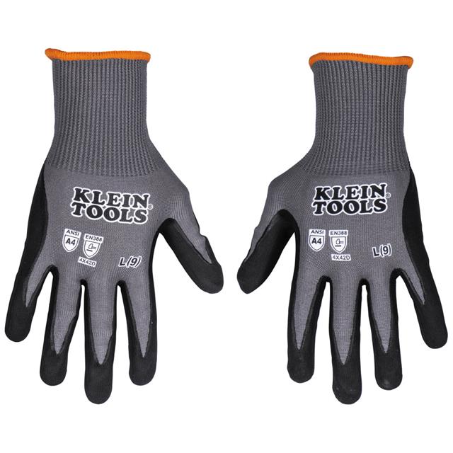 CUT 4 KNIT DIP GLOVE M 2 PK