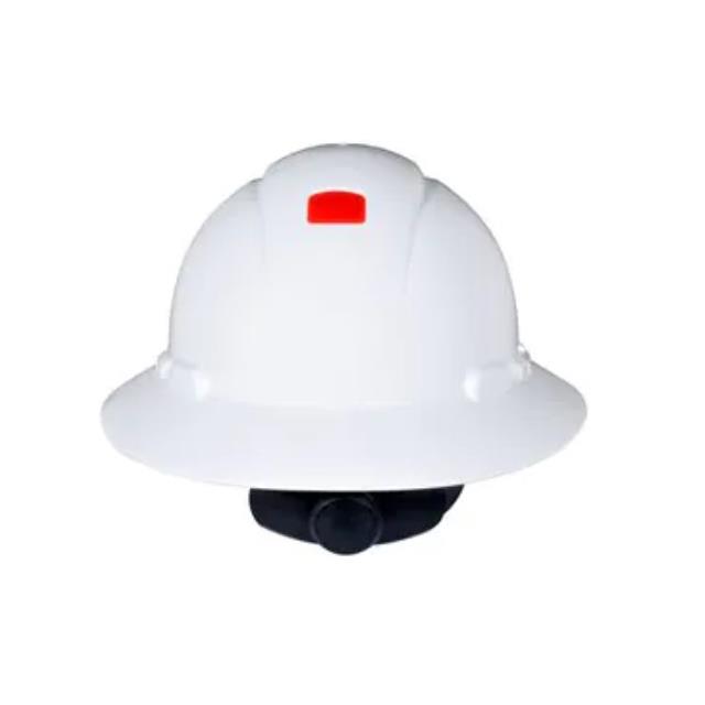 HARD HAT 4PT FULL BRIM UV WHITE