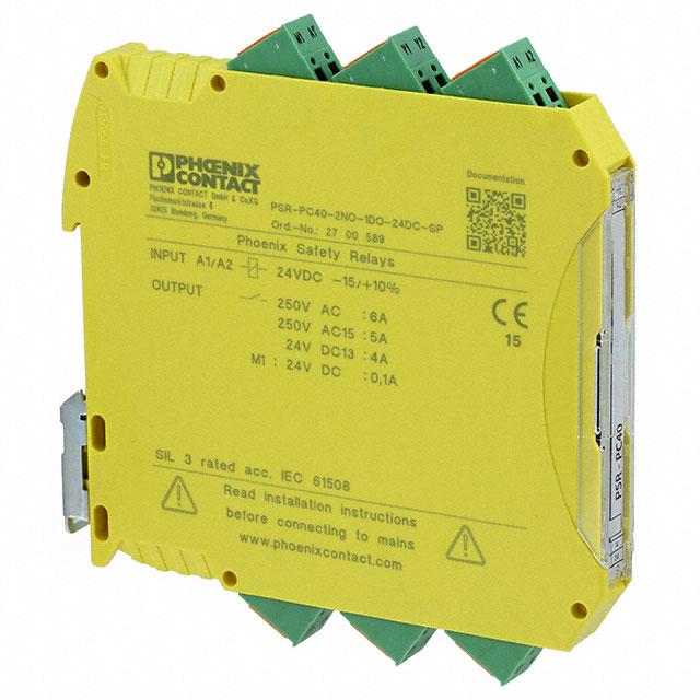 RELAY SAFETY DPST 6A 24V