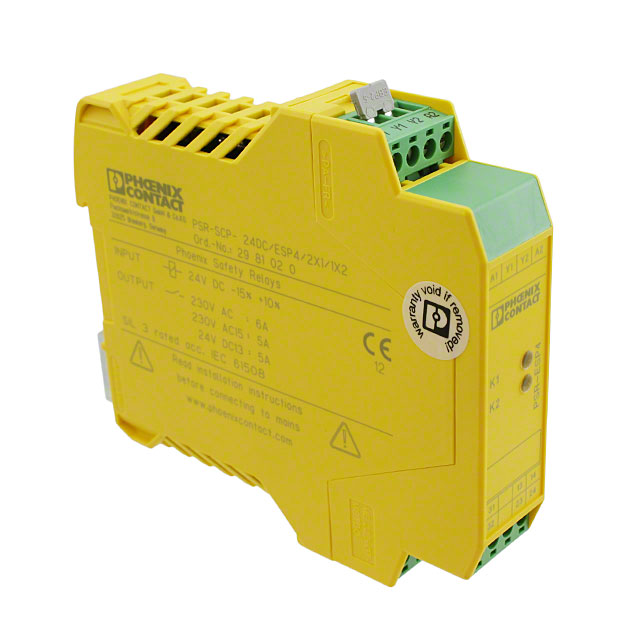 RELAY SAFETY DPST 6A 24V