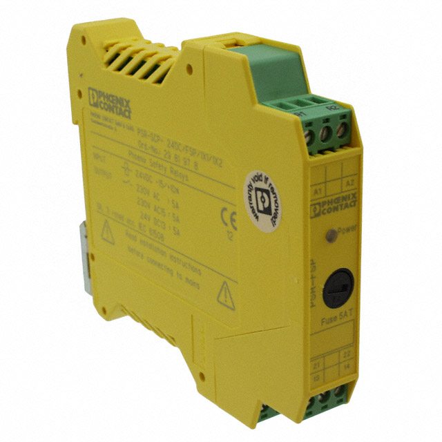 RELAY SAFETY DPST 5A 24V