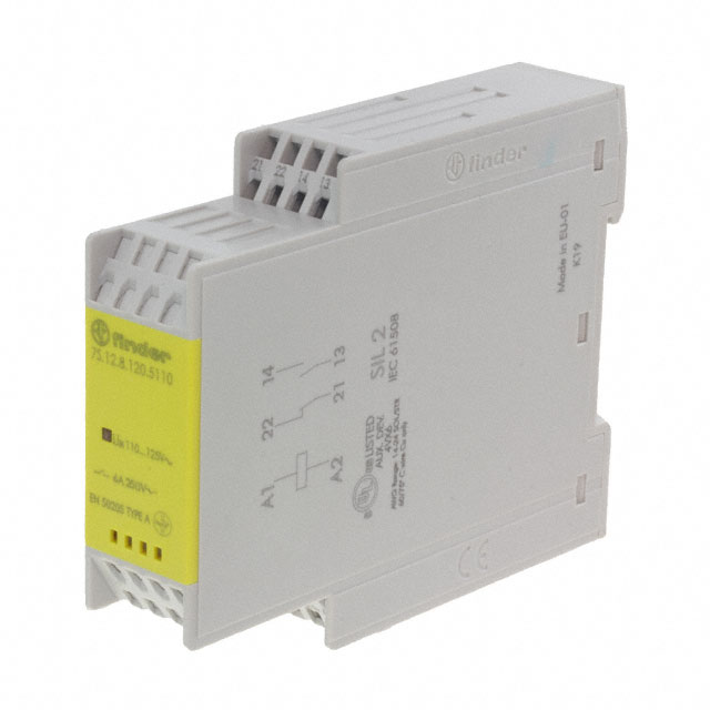 RELAY GUIDED 1NO+1NC 6A 120VAC