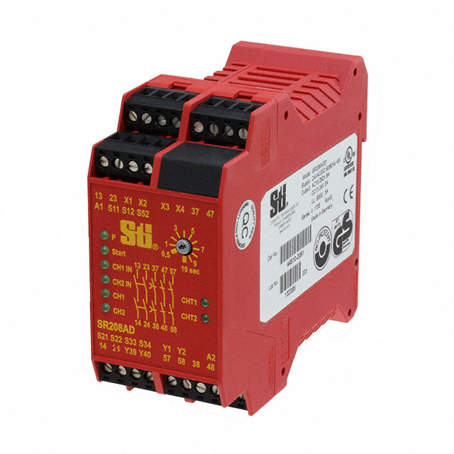 SR208AD02, 110VAC, 2 INPUTS, 3 D