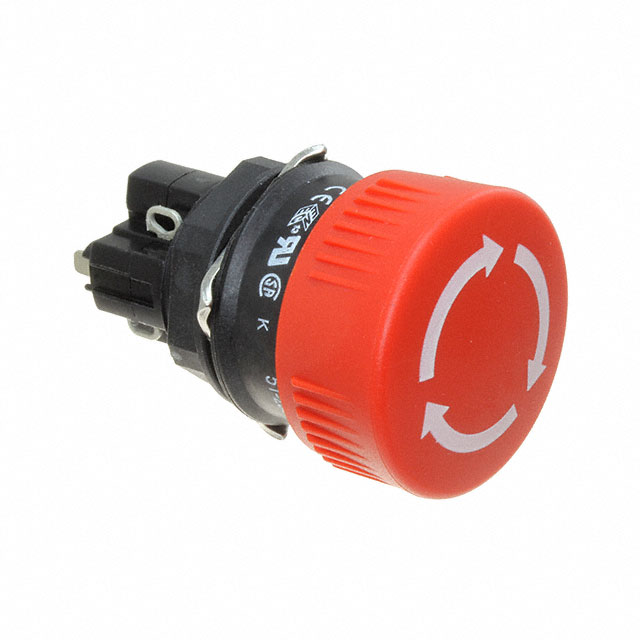SWITCH ESTOP TWIST RESET 5A 250V