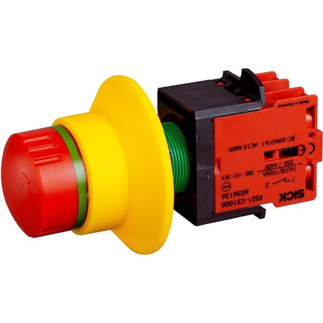 SWITCH ESTOP TWIST RESET 3A 250V
