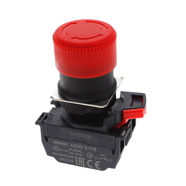 SWITCH ESTOP TWIST RESET 5A 125V
