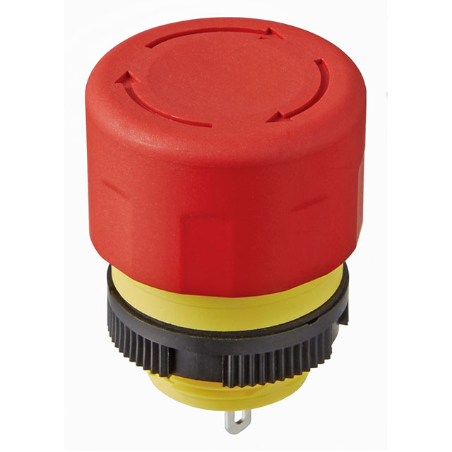 SW E-STOP TWIST RESET 500MA 24V