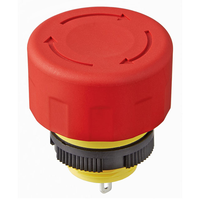 SW E-STOP TWIST RESET 500MA 24V