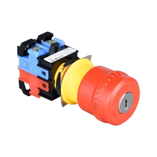 SWITCH ESTOP TWIST RESET 3A 250V