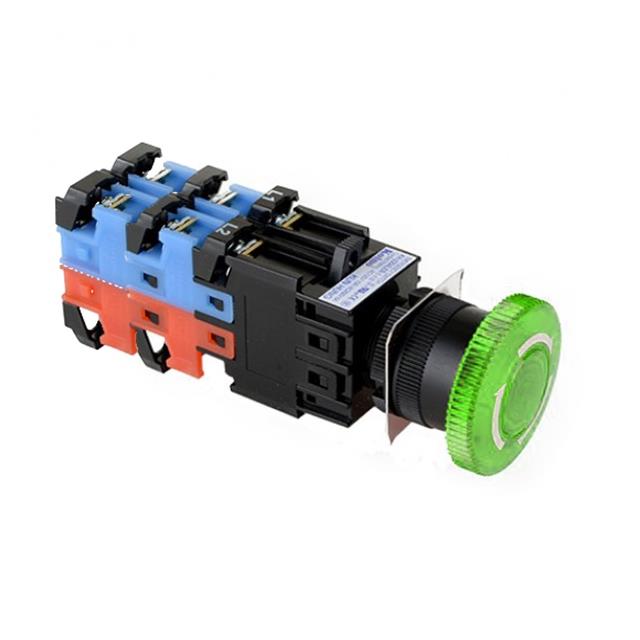 SWITCH ESTOP TWIST RESET 6A 250V