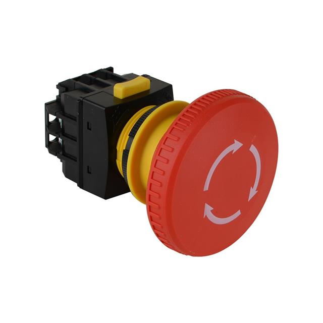 SWITCH ESTOP TWIST RESET 3A 250V