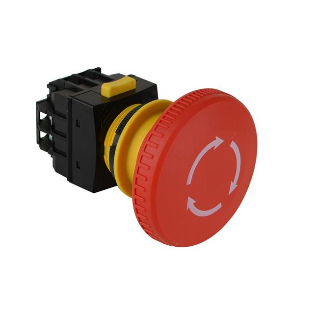 SWITCH ESTOP TWIST RESET 3A 250V
