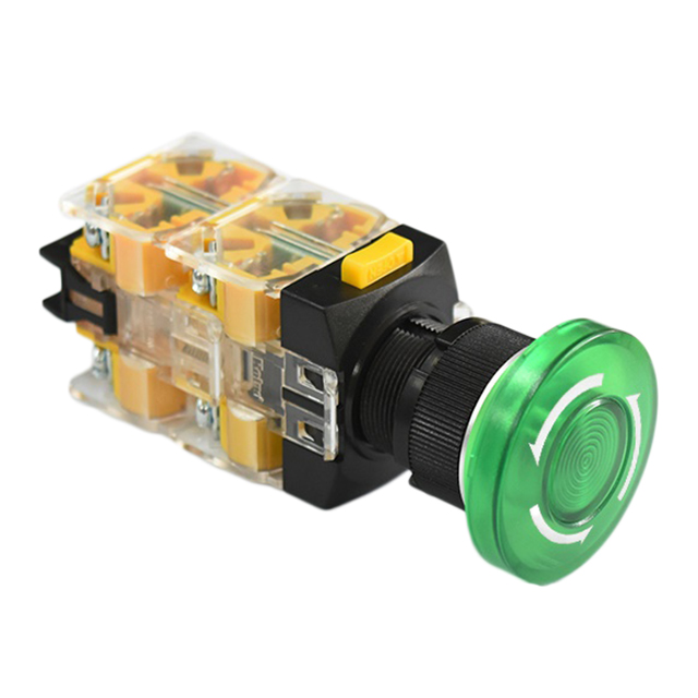 SWITCH ESTOP TWIST RESET 6A 250V