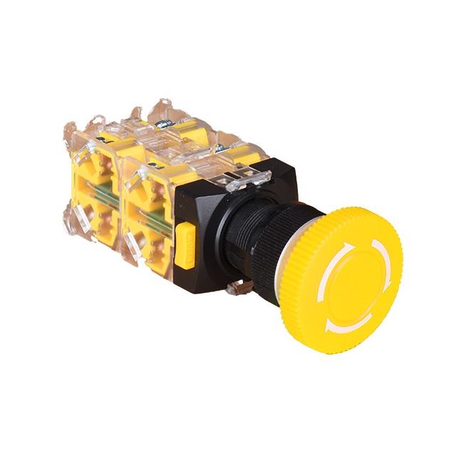 SWITCH ESTOP TWIST RESET 6A 250V