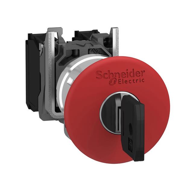 SW E-STOP KEY LOCK RESET 6A 120V