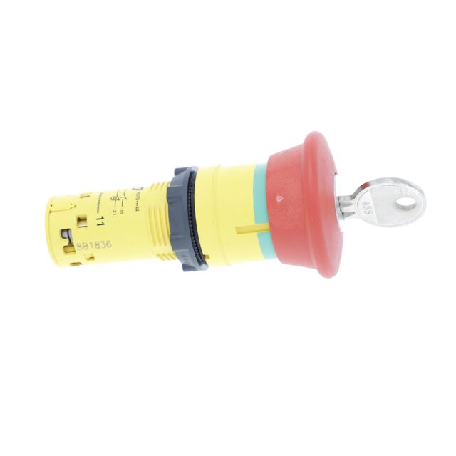 SW E-STOP KEY LK RESET 1.5A 120V
