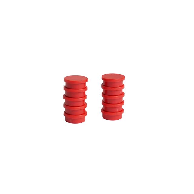 MARKER MAGNETS  20MM RED PK10
