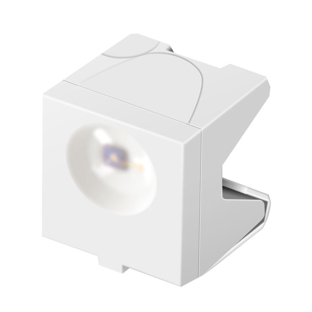 LED RED CLEAR SMD R/A