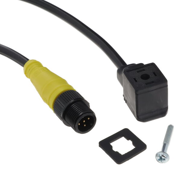 DIN 9.4MM BLK PVC 0.6M NO CKT