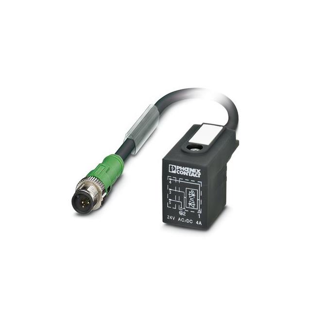 CBL 3POS M12 PLUG-VALVE PLUG .6M