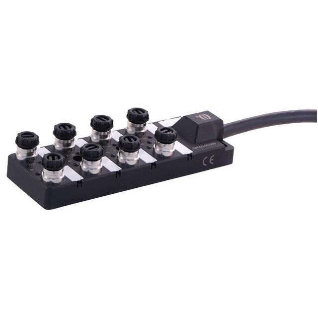 HAR-SAB M12/8/5P PAC 10M PVC W/O