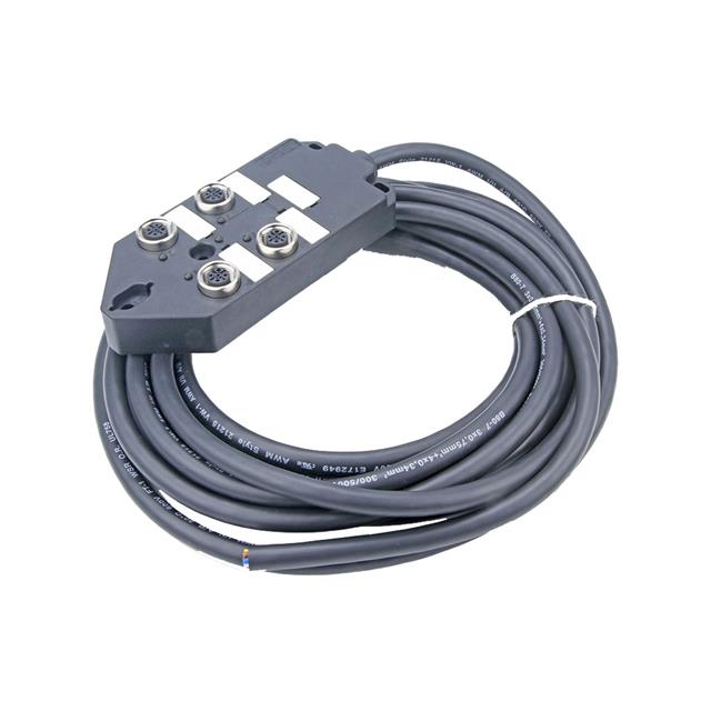MPIS M12 PNP 4P 4PT BK 5M SINGLE
