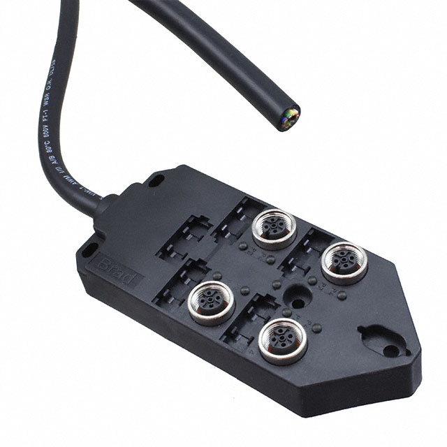 MPIS M12 PNP 4P 8PT BK 10M SGL