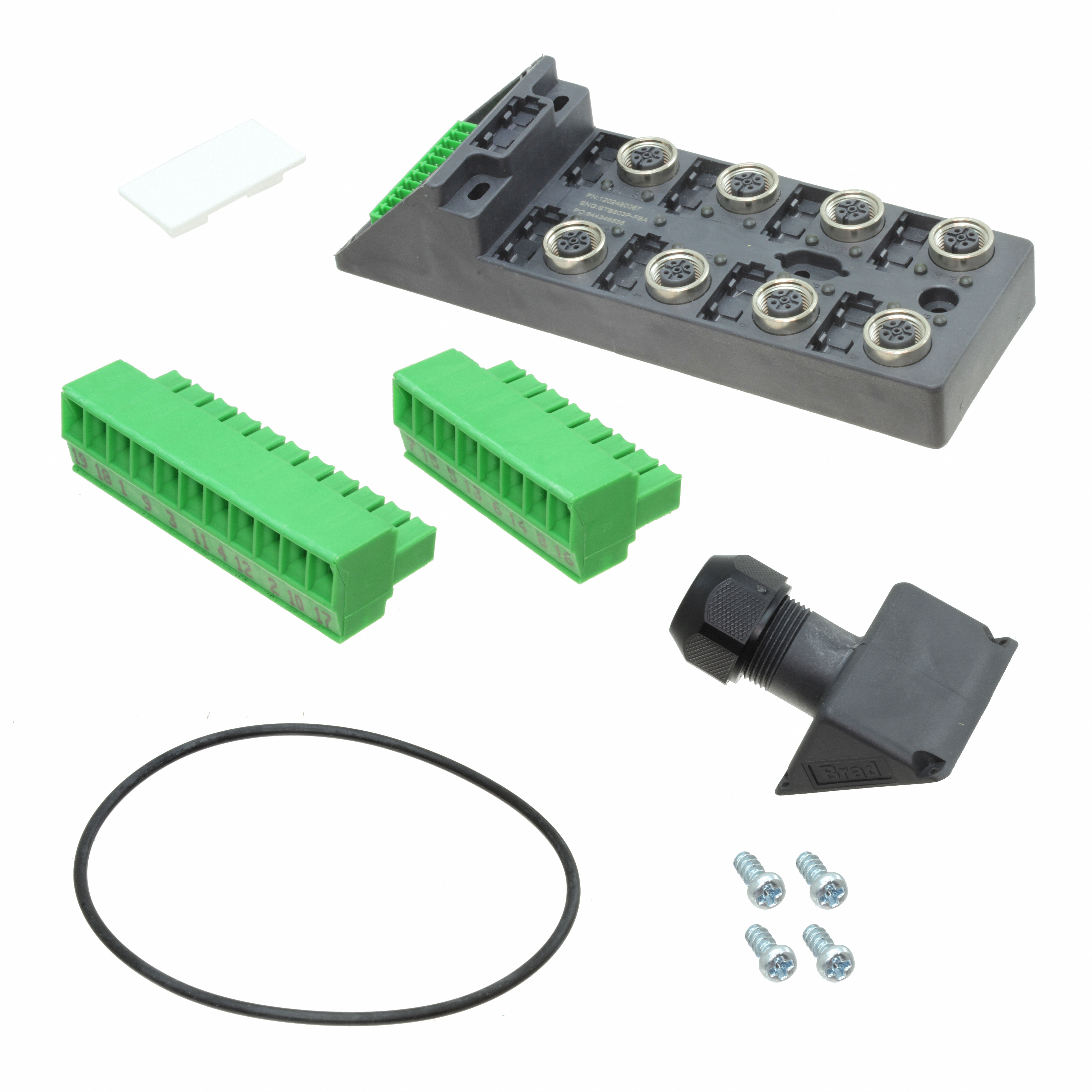 MPIS M12 PNP 5P 8PT BK FA