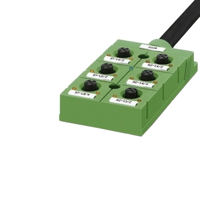SENSOR ACTUATOR BOX 6SLOT 4POS