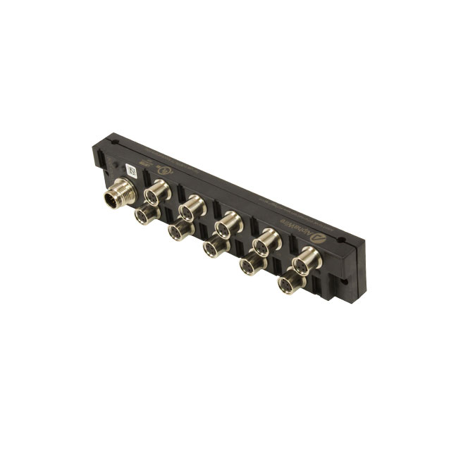 M8 PLASTIC 10PORT 1SIG LED