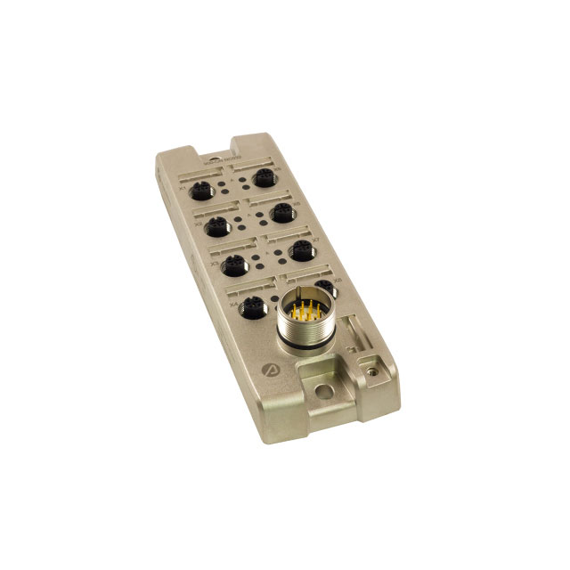M12 DIE CAST 8PORT 1SIG LED