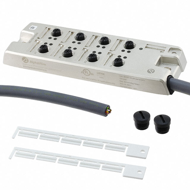 M12 DIE CAST 8PORT 2SIG
