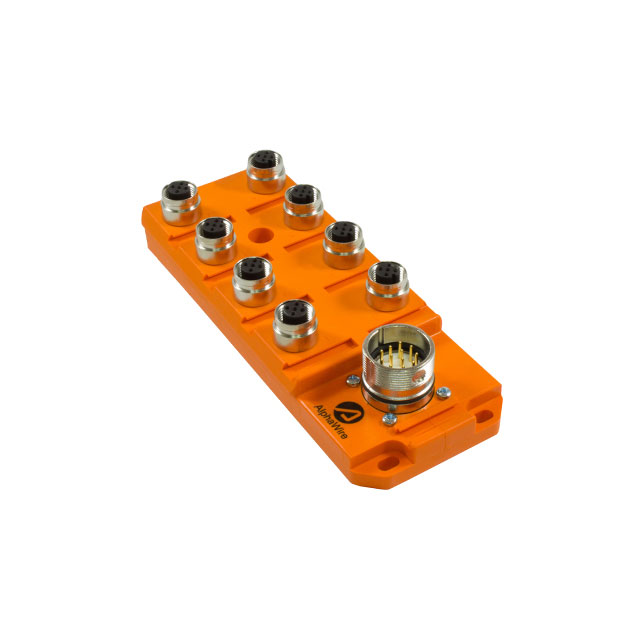 M12 PLASTIC 8PORT 1SIG