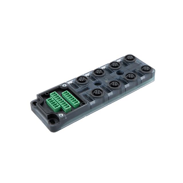 M12 PASS DISTY BOX 8WAY 8X5PAF T