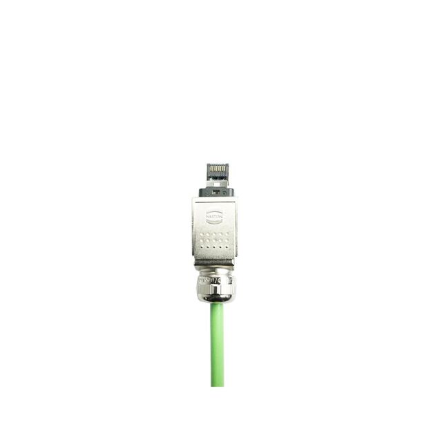 M12 PLUG, 4-PIN, D-CODED, STRAIG