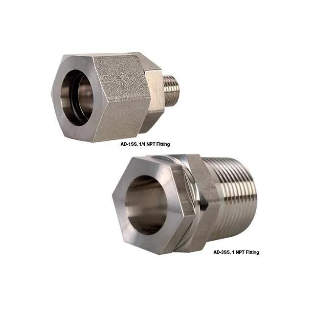 FLUSH MOUNT ADAPTOR, 1/4 " NPT,