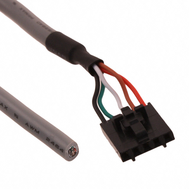 CABLE SHLD LATCH 5PIN 24AWG 6'