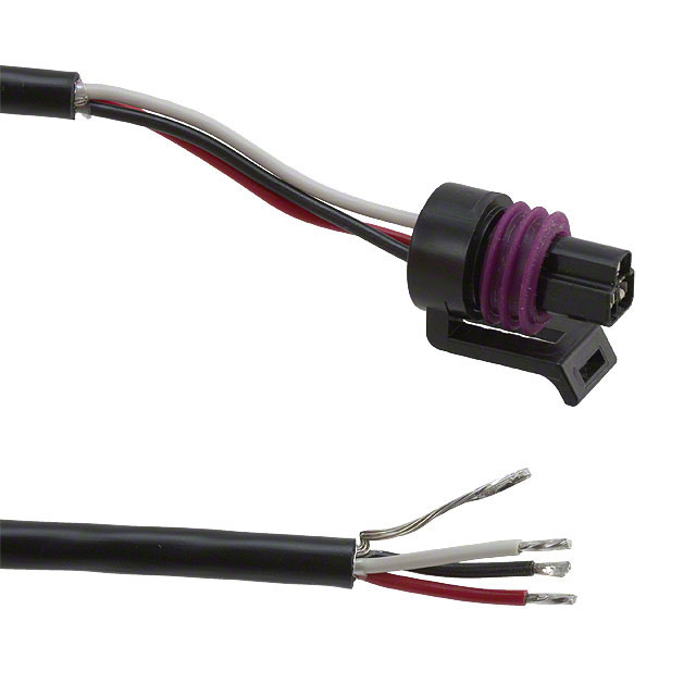 CABLE W/PACKARD CONNECTOR 24"