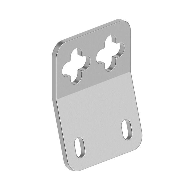 BRACKET: 15 DEGREE OFFSET; 12-GA