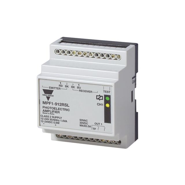PHOTO AMP 1CH 12-24VAC/DC