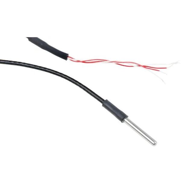 PT100 4 WIRE CLASS B 3X25MM 2M